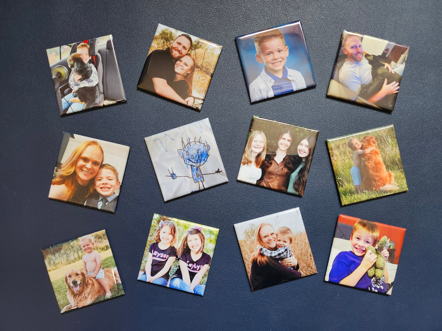 Custom SQUARE Photo Magnets