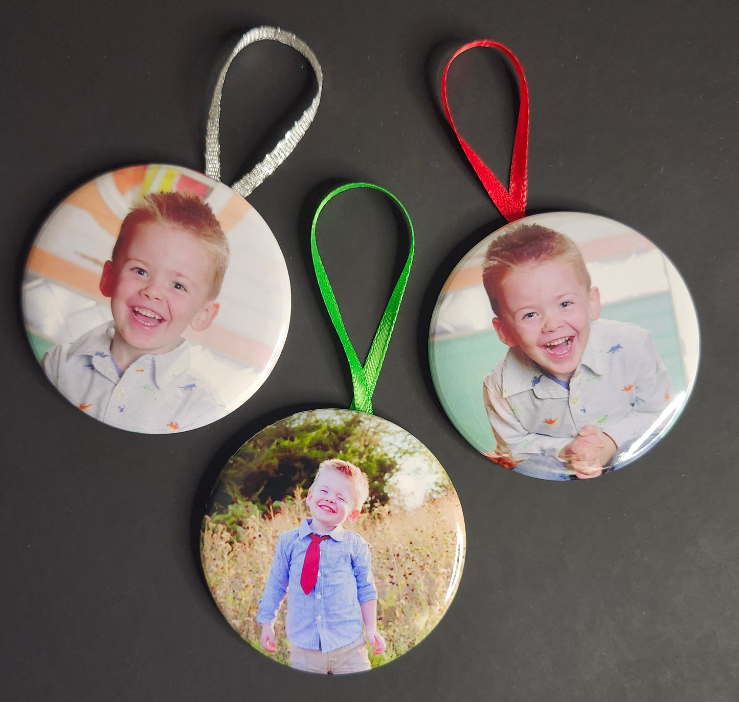 Custom Photo ORNAMENTS