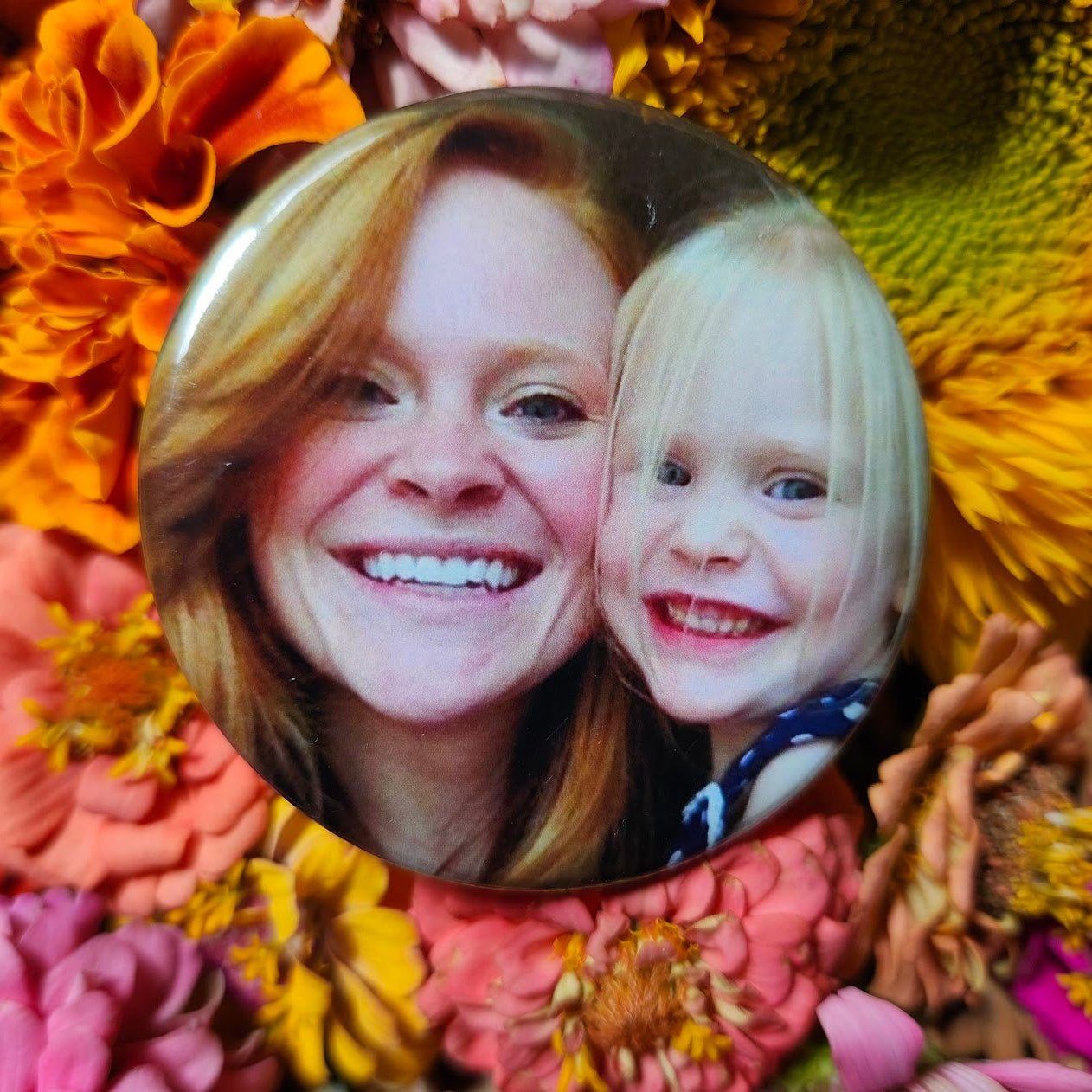 Custom ROUND Photo Magnets