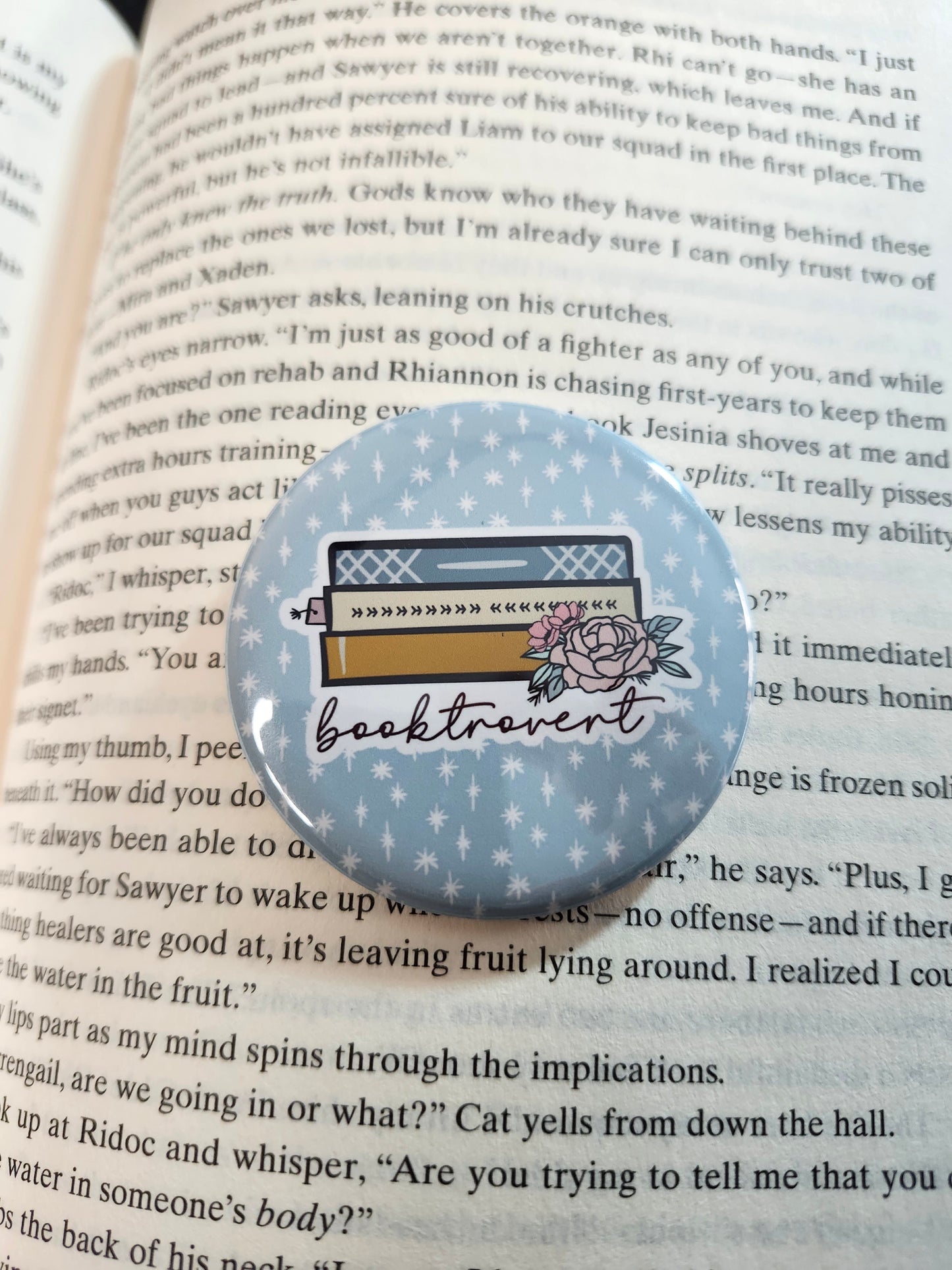 Book Lover Round Magnets