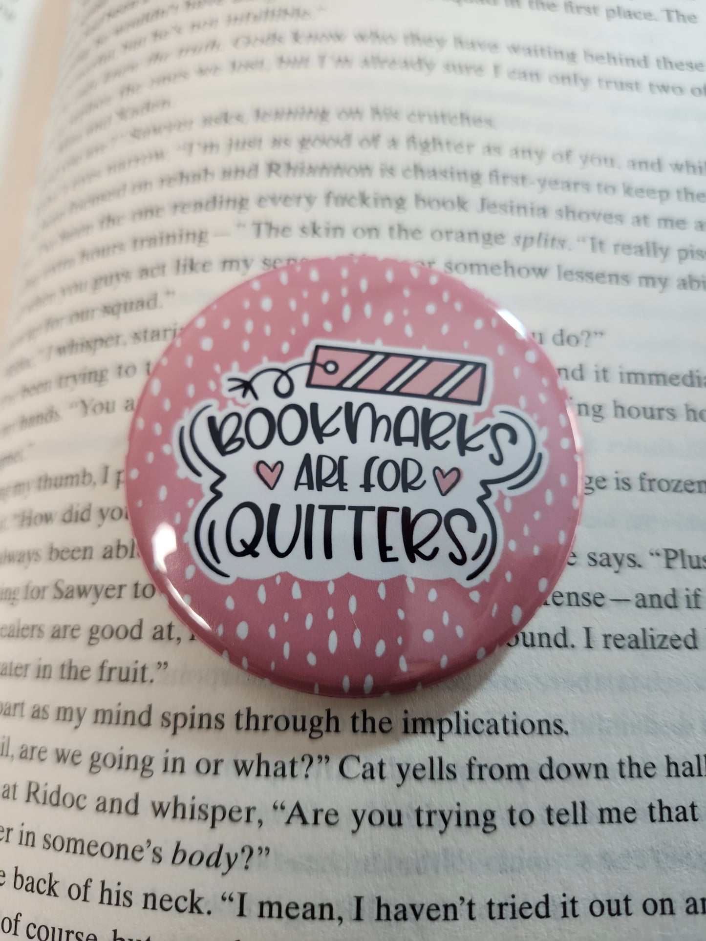 Book Lover Round Magnets