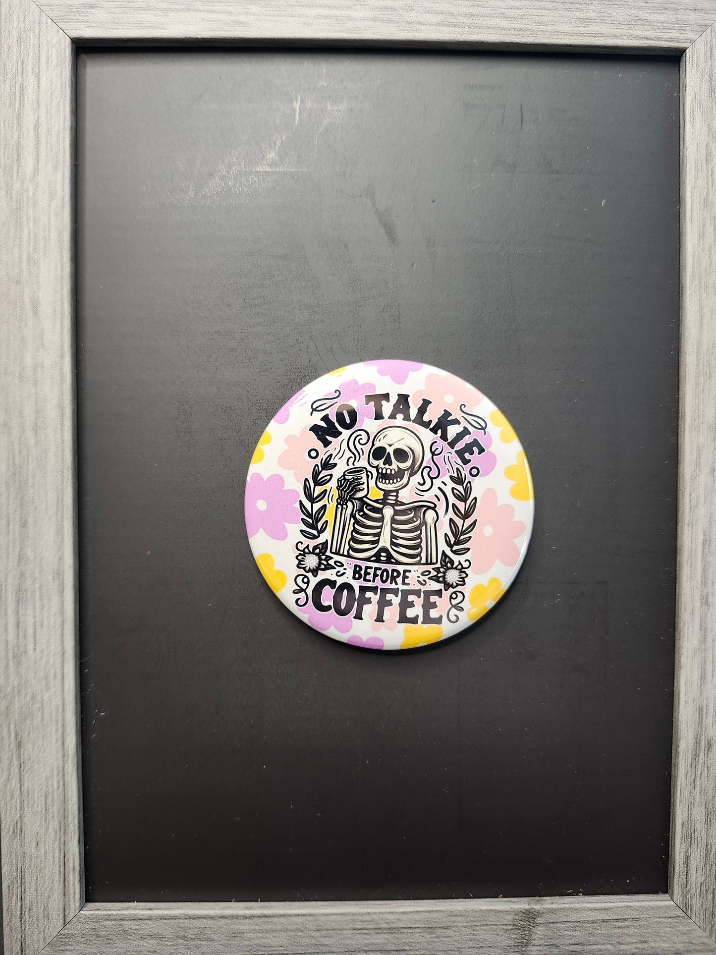 Sarcastic Coffee Lover Round Magnet