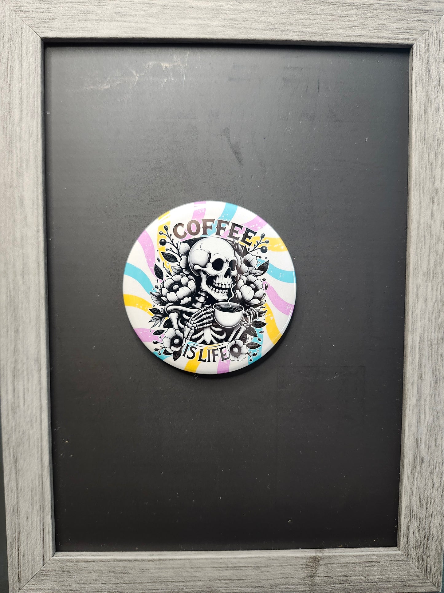 Sarcastic Coffee Lover Round Magnet