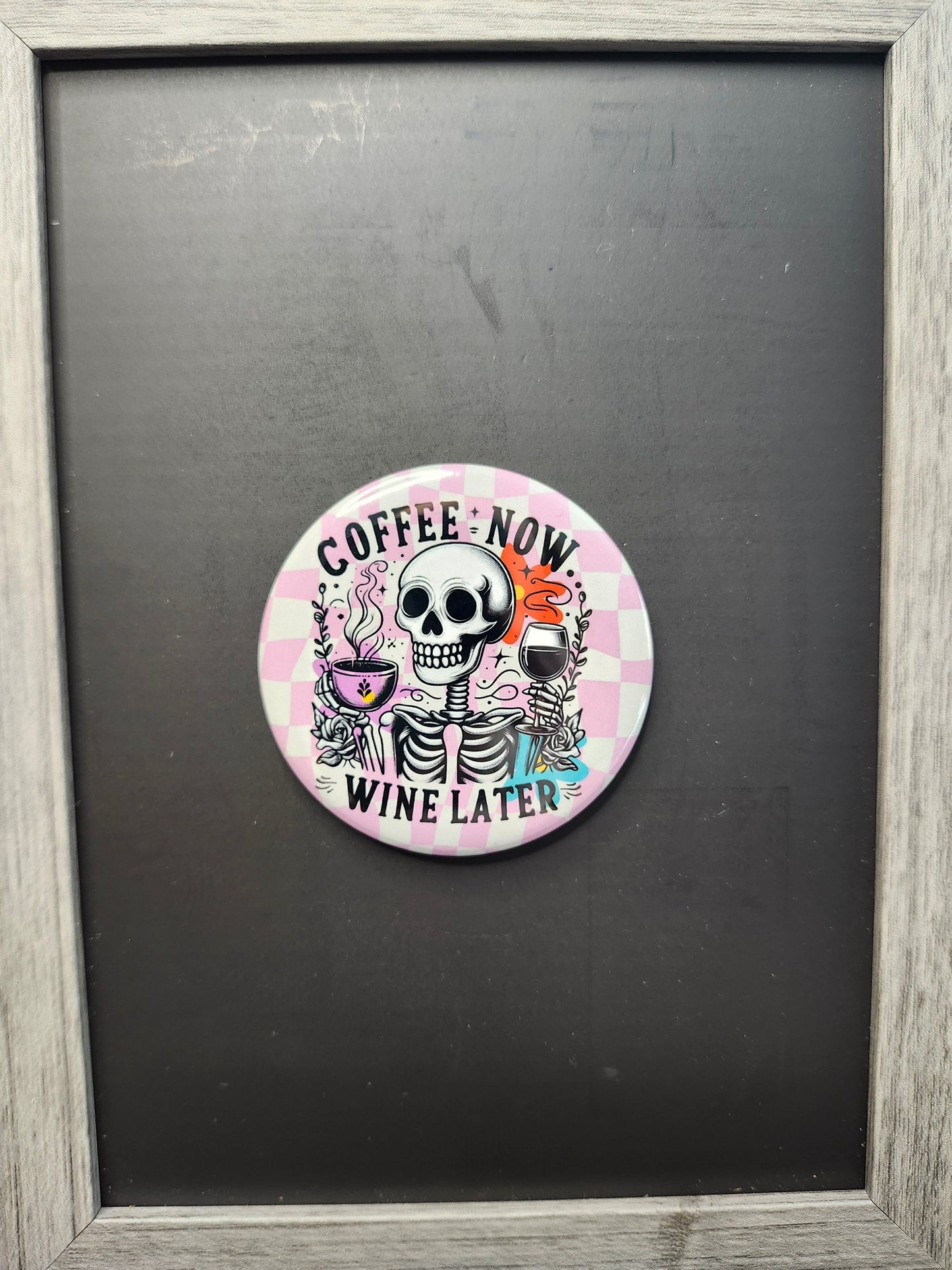 Sarcastic Coffee Lover Round Magnet