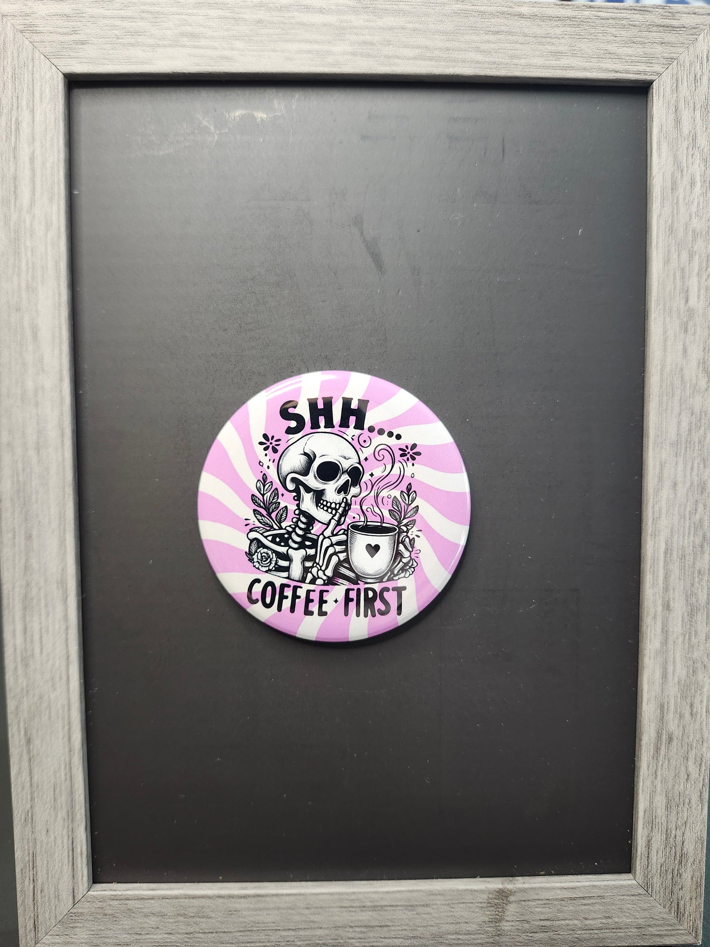 Sarcastic Coffee Lover Round Magnet