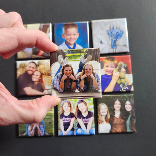 Custom SQUARE Photo Magnets