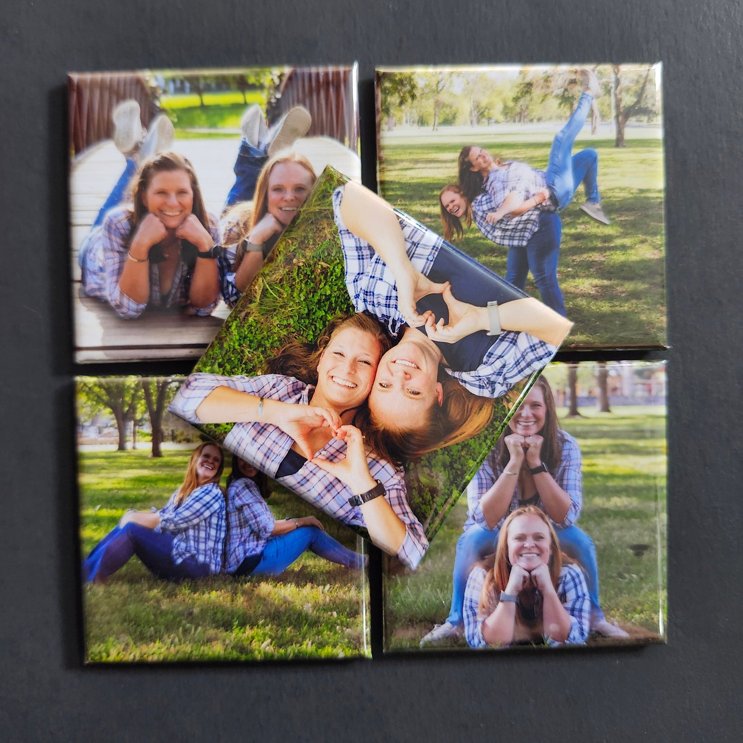 Custom SQUARE Photo Magnets