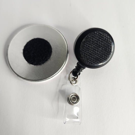 Badge Reel with velcro (Topper sold separately)