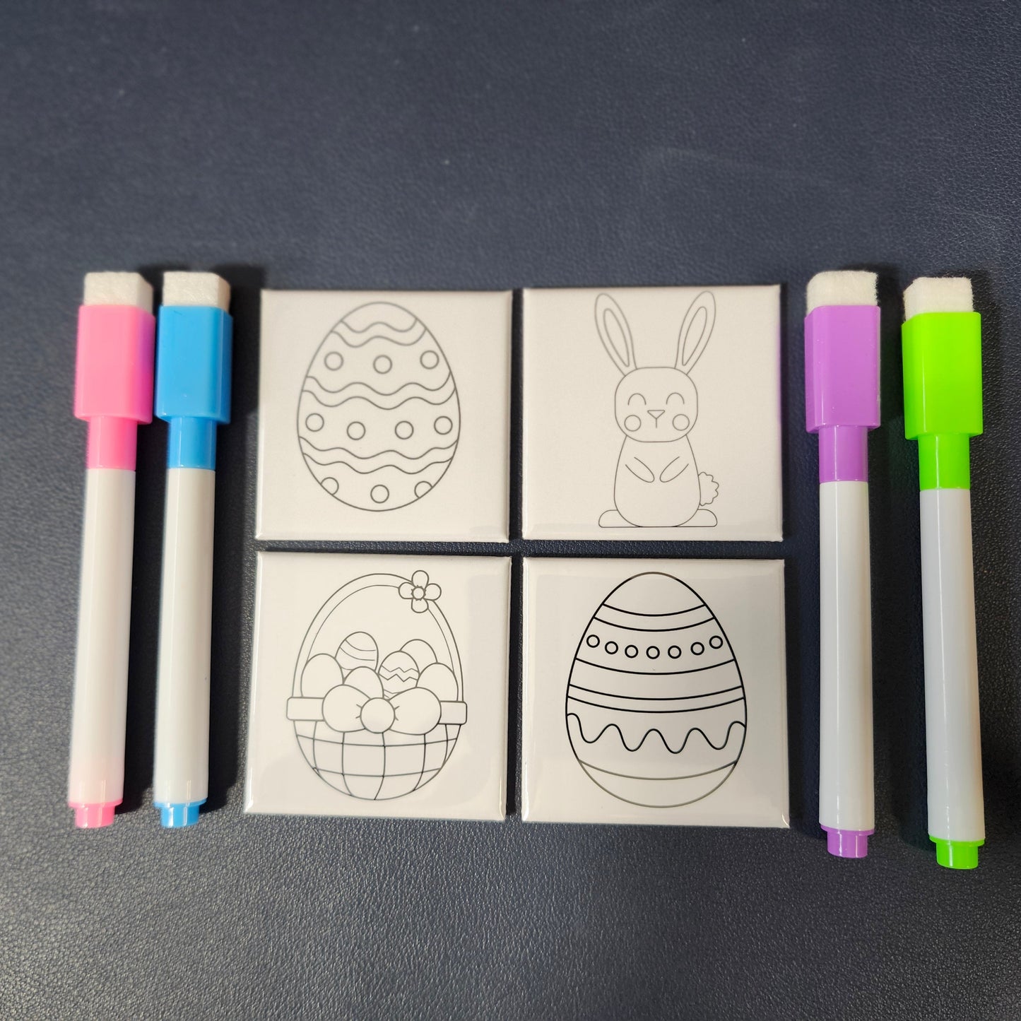 Dry Erase Easter Magnets