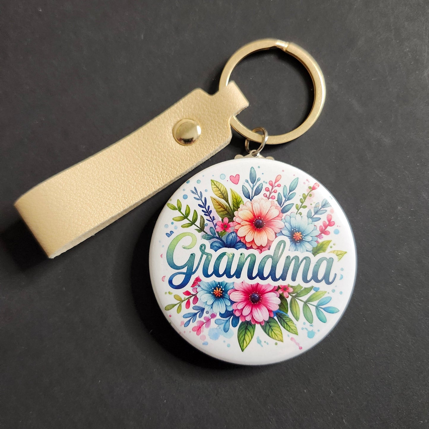 Mom/Grandma Custom Keychain