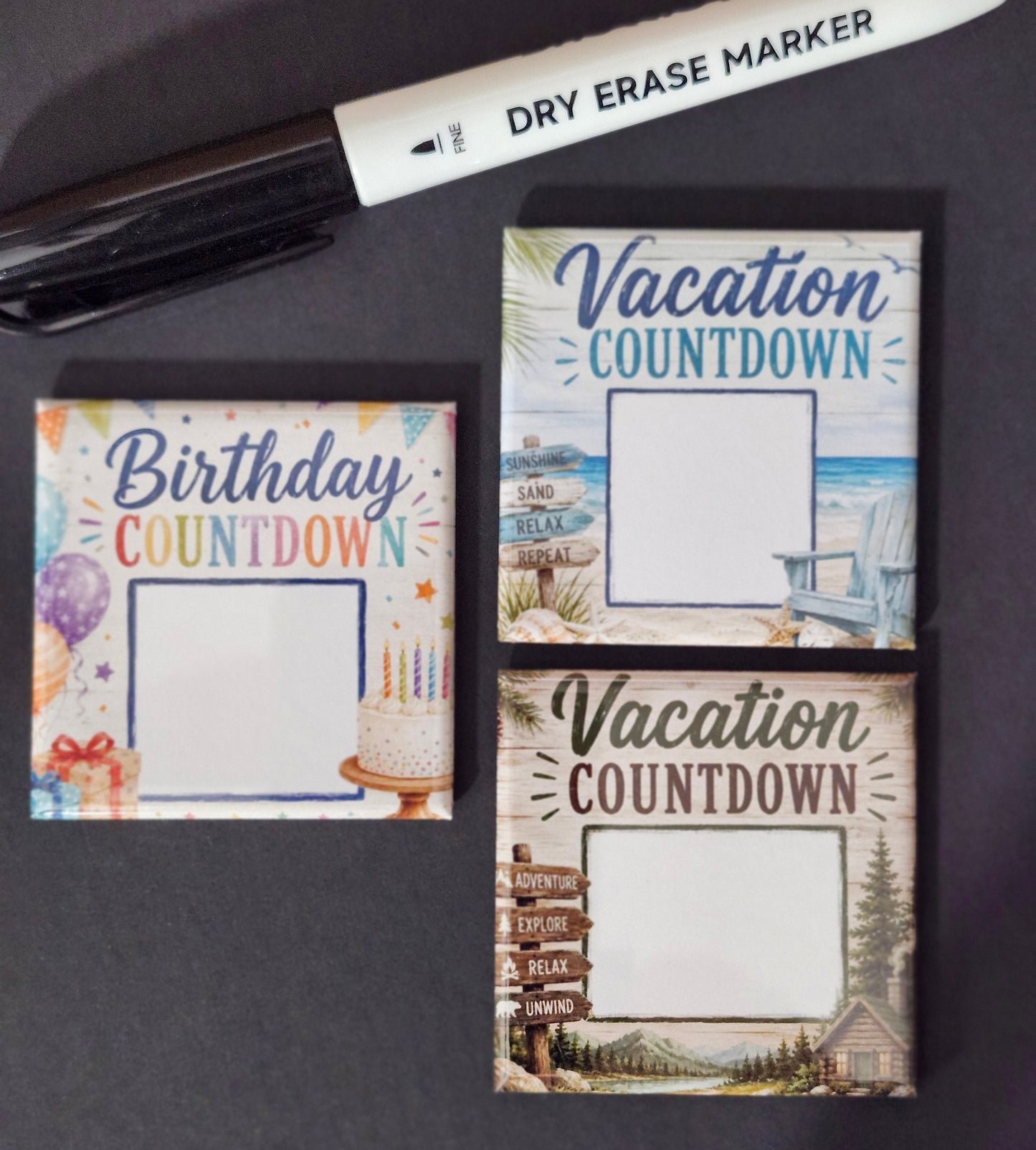 Dry Erase Countdown Magnet