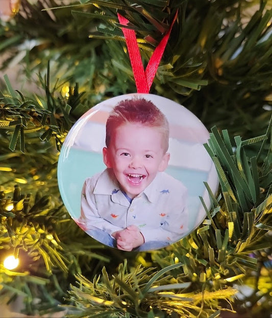 Custom Photo ORNAMENTS