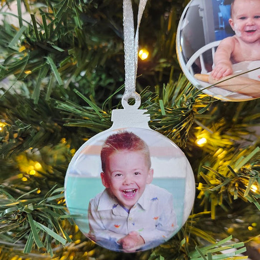 Custom Photo ORNAMENTS